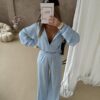 Komplet  Agatha Pucci Michelin błękitny