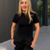 Bluzka Slay TALIJA czarna