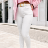 Spodnie Jeans M'Sara  Denim MARTA białe