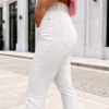 Spodnie Jeans M'Sara  Denim MARTA białe