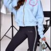 Bluza La Diva LAZUR baby blue
