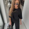Komplet Dzianinowy Agatha Pucci PAKO czarny