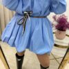 Sukienka koszulowa Slay BOOMB baby blue
