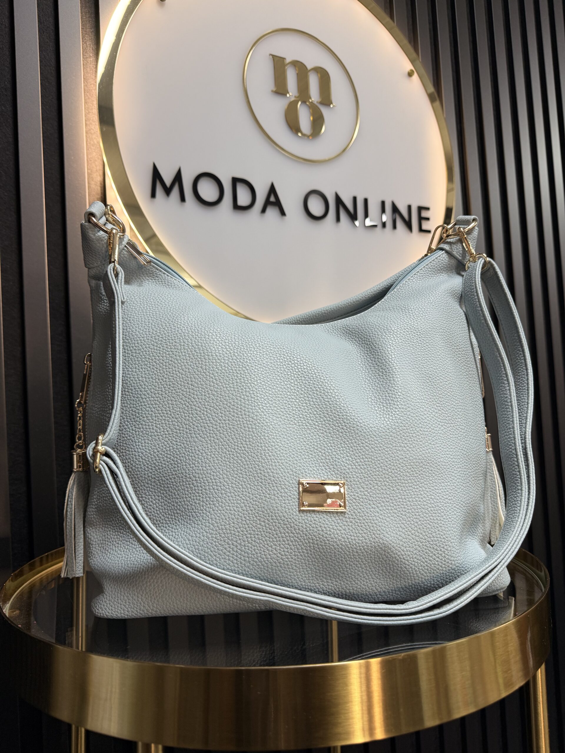 Torebka PRINCESS midi baby blue