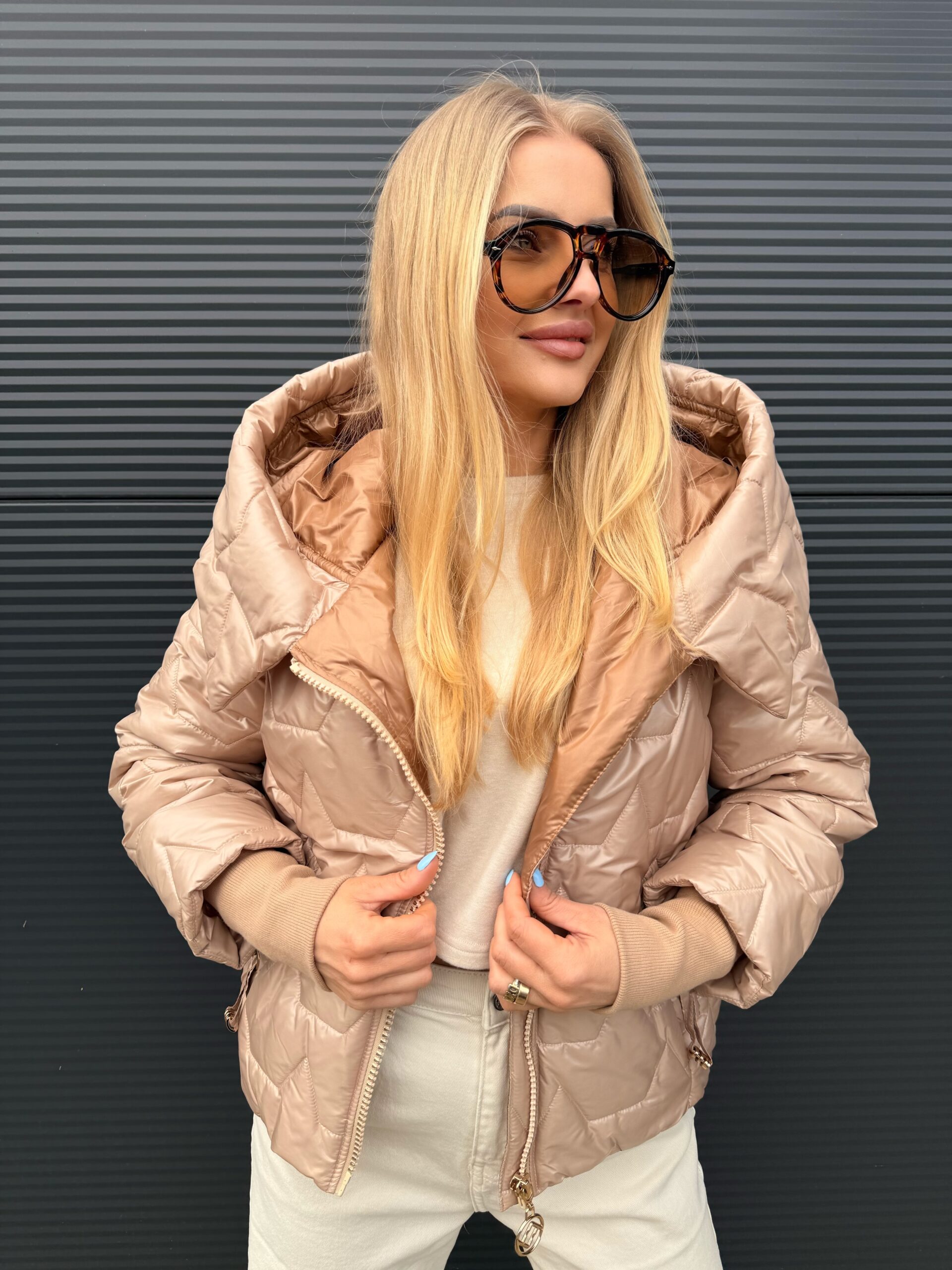 Kurtka Sm Collection EMMA beż