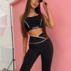 Komplet 2w1 M. Tissu PILATES czarny