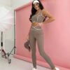 Komplet 2w1 M. Tissu PILATES mocca