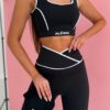 Komplet 2w1 M. Tissu PILATES czarny