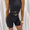 Kolarki GOLD STRIPE La Monne czarne