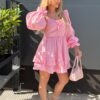 Sukienka ELORIA Bocharova baby pink