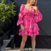 Sukienka ELORIA Bocharova fuksja