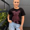 Bluzka T- shirt SMILE czarna