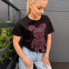 Bluzka T- shirt SMILE czarna