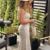 Sukienka ażur MODO BOHO kremowa