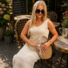 Komplet AMBER BOHO kremowy
