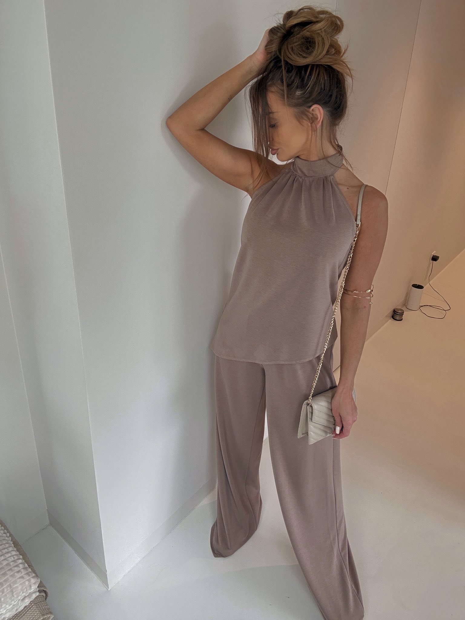 Komplet Agatha Pucci OXFORD mocca