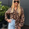 Wiskozowa koszula La Diva PANTERA