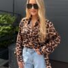 Wiskozowa koszula La Diva PANTERA
