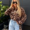 Wiskozowa koszula La Diva PANTERA