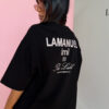 Tshirt Lamanuel LABEL czarny