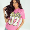 T-shirt Ricco&Bella BLOOM różowy