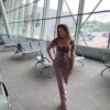 Sukienka masełko maxi Agatha SELENA mocca
