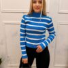 Sweter COSMODA niebieski