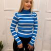 Sweter COSMODA niebieski