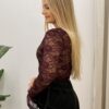 Body KORONKA burgund